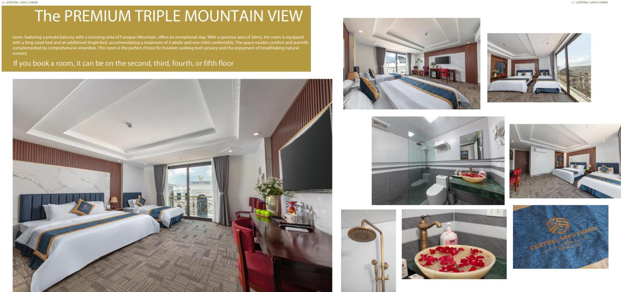 Central Sapa Charm Hotel ภายนอก รูปภาพ